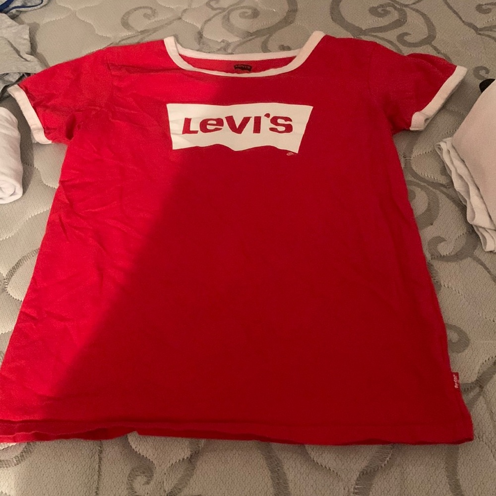 Red Levi Brand Shirt